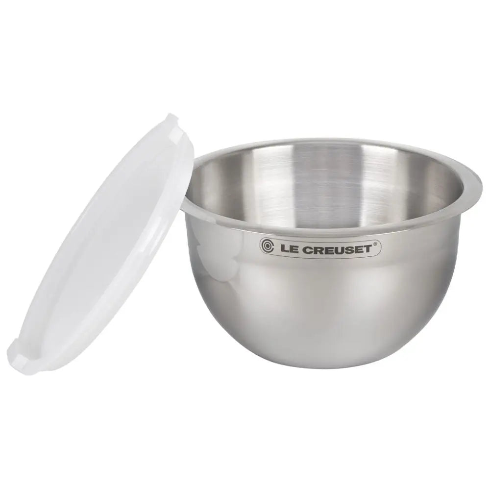 Le Creuset Set of 3 Stainless Steel Mixing Bowls with Lids - Specialty Tools