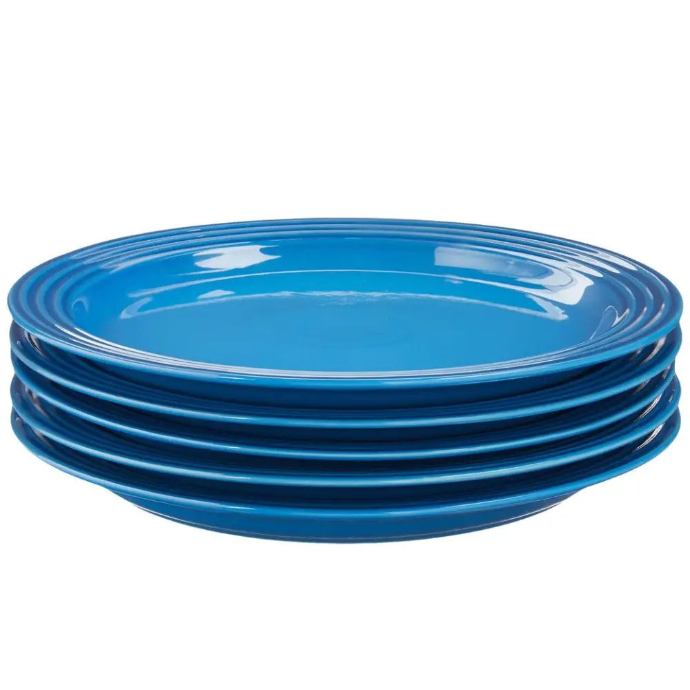 Le Creuset Set of (4) 10.5″ Dinner Plates - Marseille - Plates
