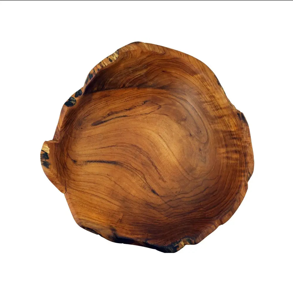 Rico & Plato Umbria Teak Salad/ Fruit Bowl - Bowls