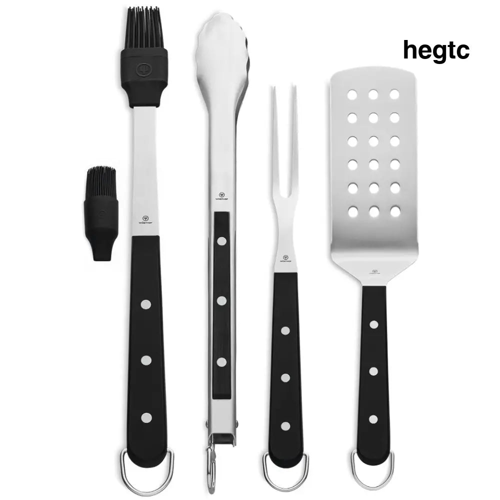 Wusthof 4-Piece BBQ Tool Set - BBQ & Outdoor