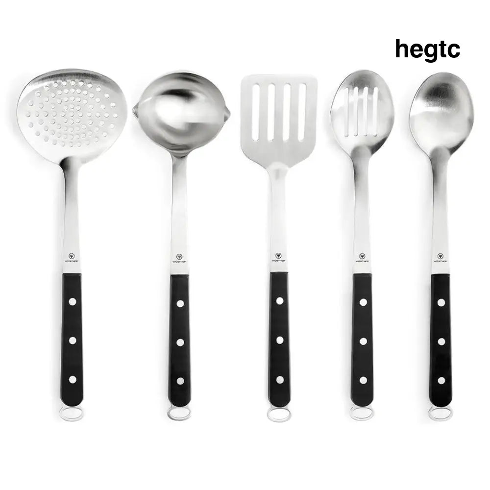 Wusthof 5-Piece Kitchen Tool Set - Cooking and Serving Utensils